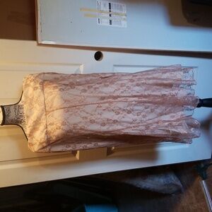 Women's Size 14 Copper/Peach Skirt